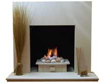 The Jean Block with Francis plate - click to view this fireplace full screen